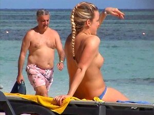 Praia Menina 004 2 Incrível Alemão Em Topless Punta Cana Part1 Porn