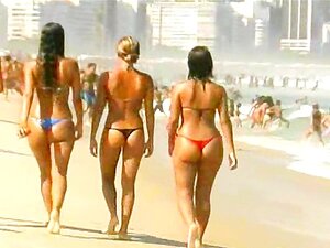 Bumbum Sexy Tanga Brasileira E Dançarinos De Praia Italiana Porn