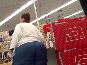 SSBBW Big Ass Blue Bend, SSBBW At Work Porn
